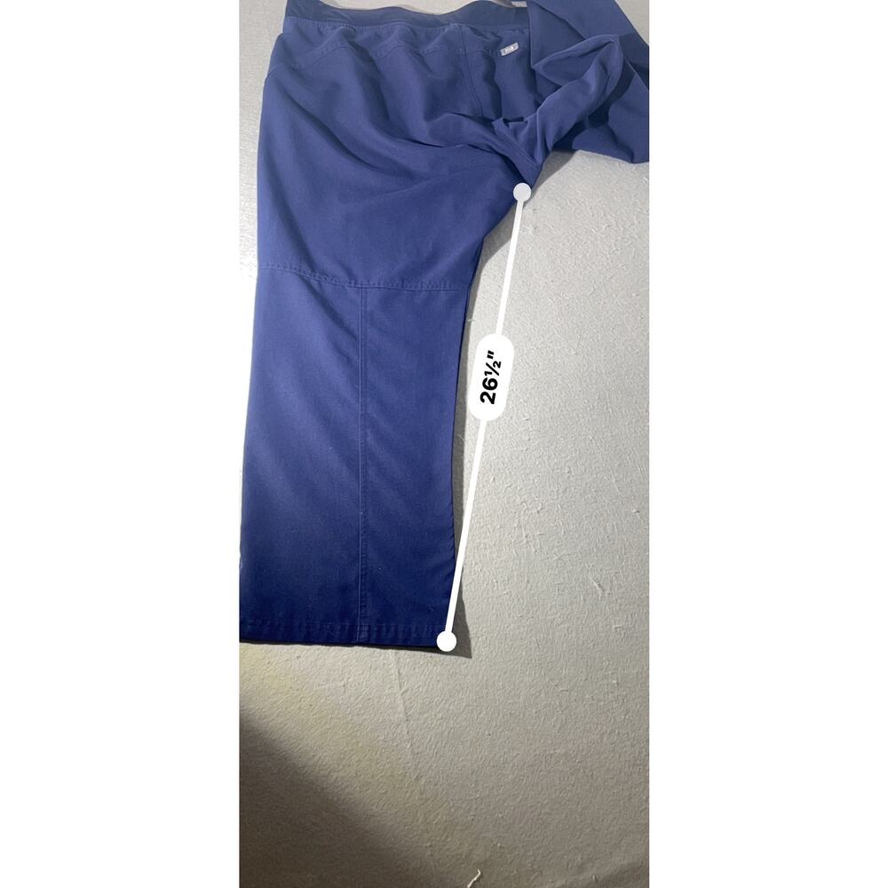 FIGS Women’s Navy Cargo Scrub Pants Size XXL Petite - Picture 6 of 13
